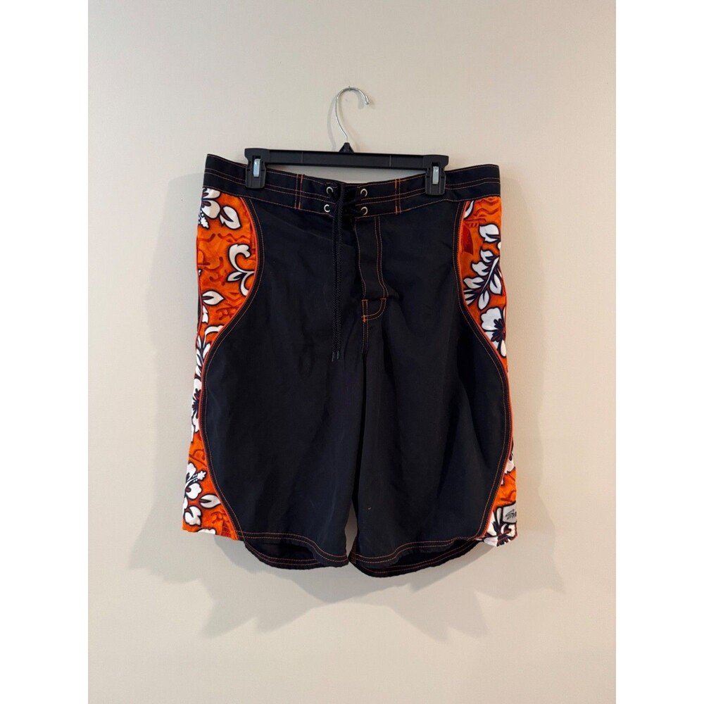 SNACK Men's 36 Shorts BOARDSHORTS & Surfboards Floral Swim Trunks